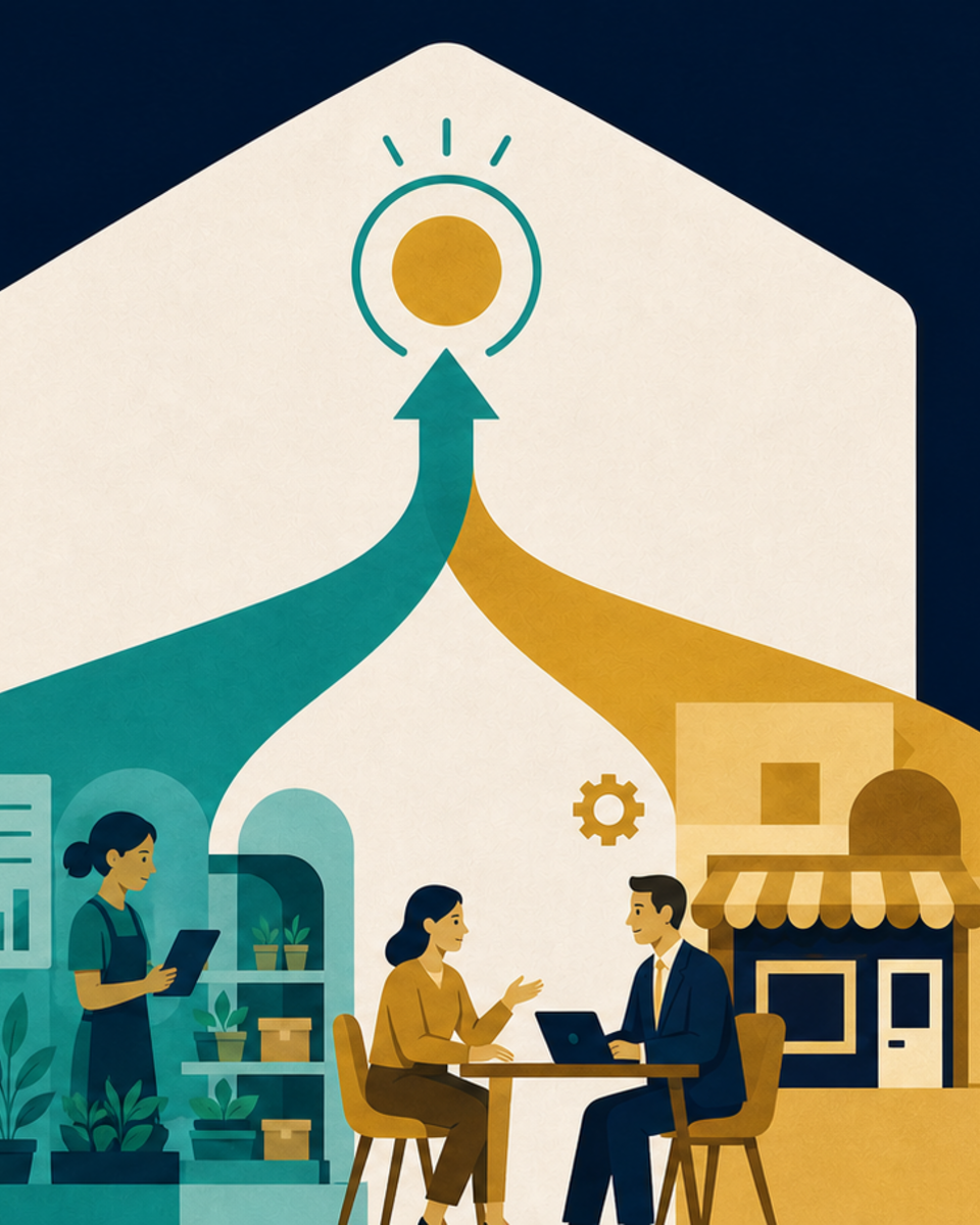 Illustration of learning, supplier growth and a buyer and supplier in constructive dialogue